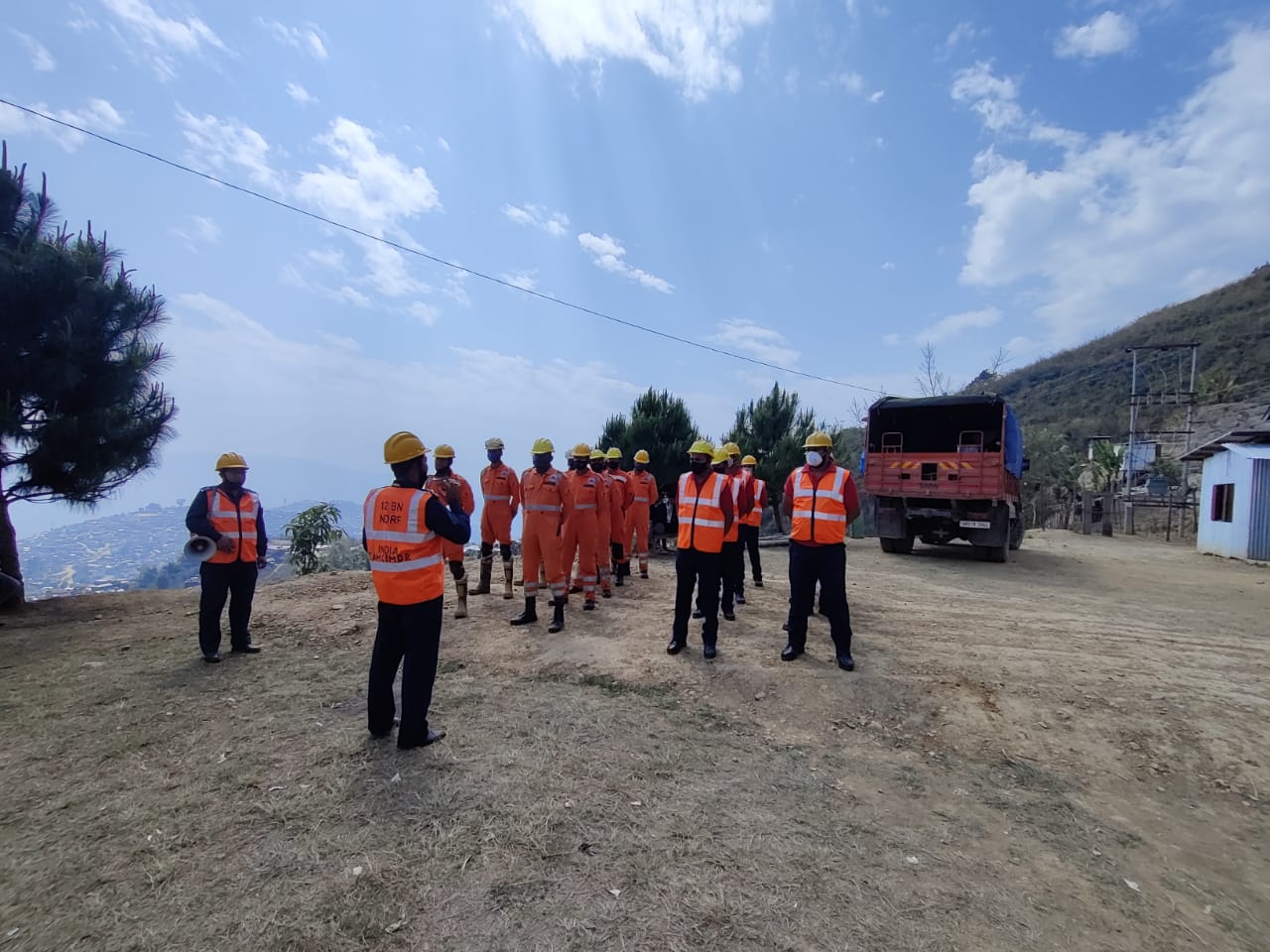 Mock Drill Exercise at Kiphire District