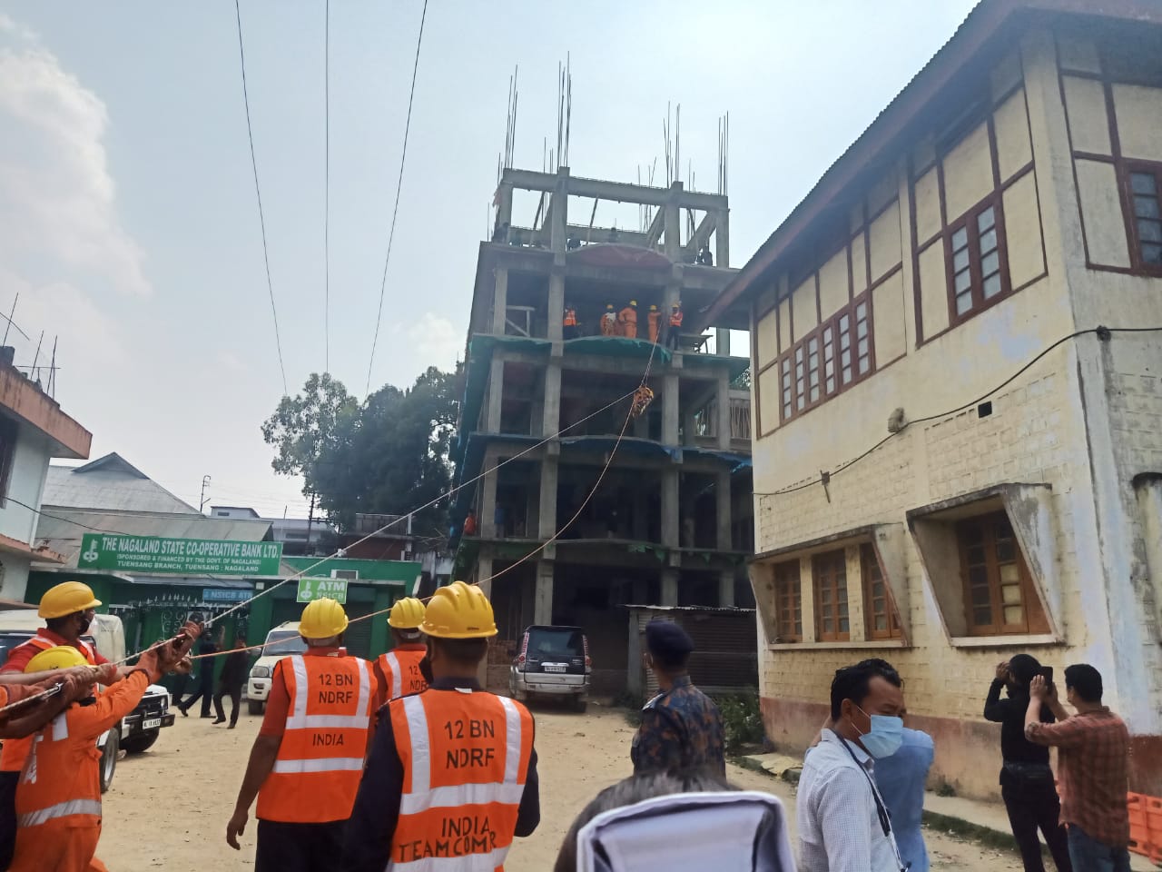 Mock Drill Exercise at Tuensang District