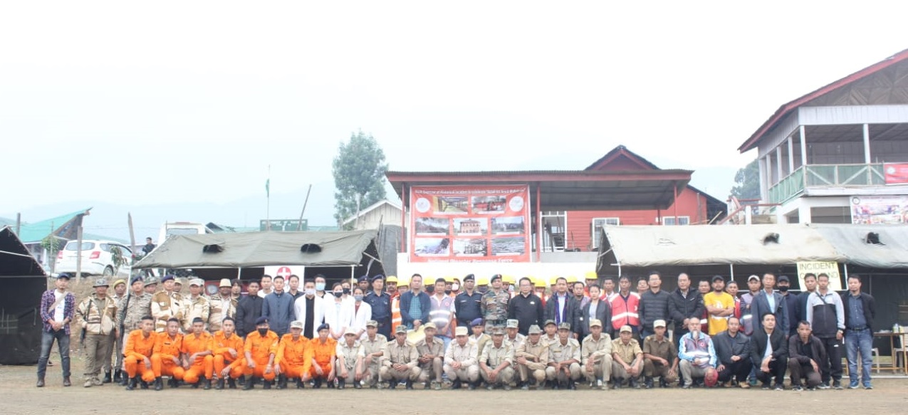 Mock Drill Exercise at Noklak District