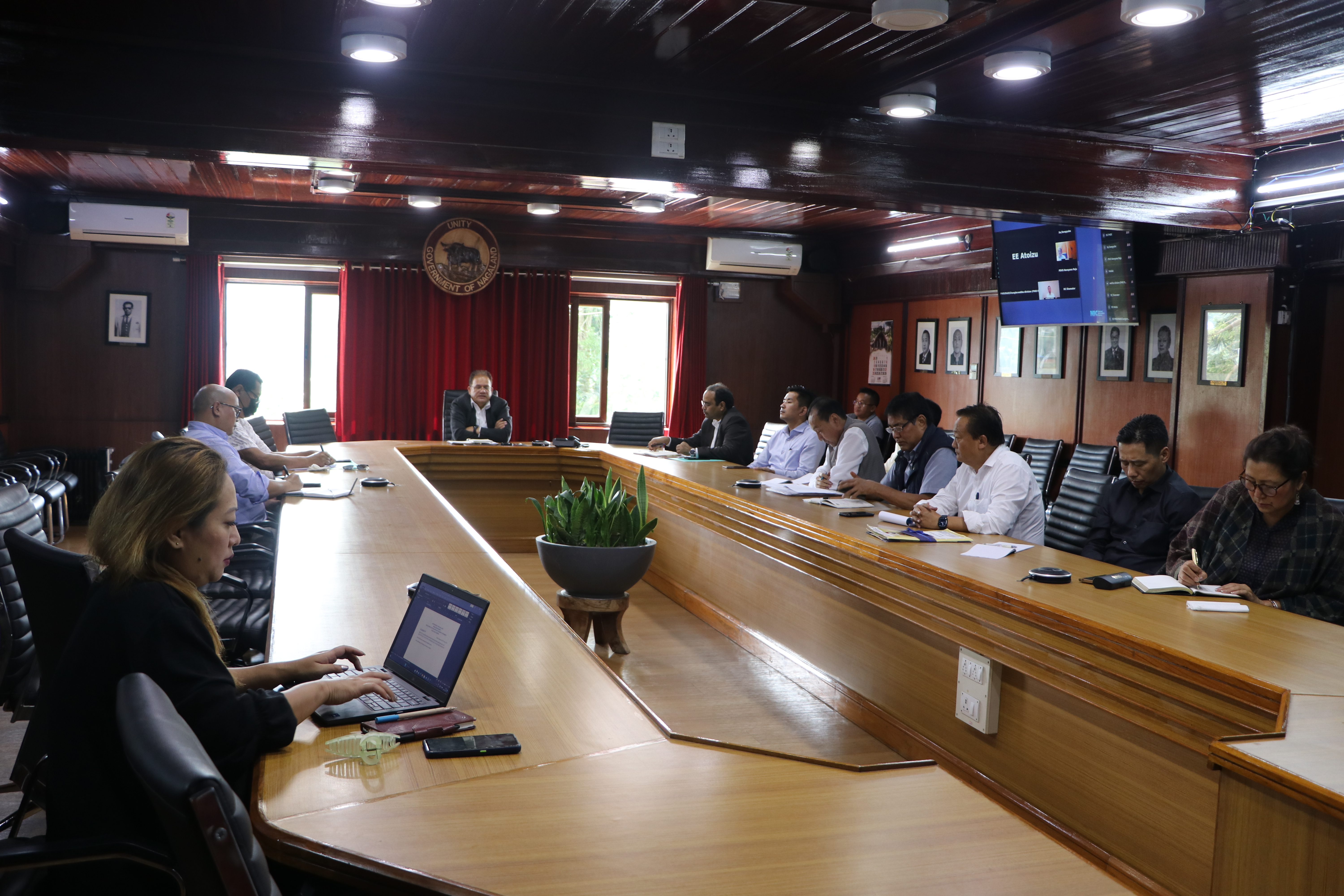 Review meeting of monsoon preparedness 