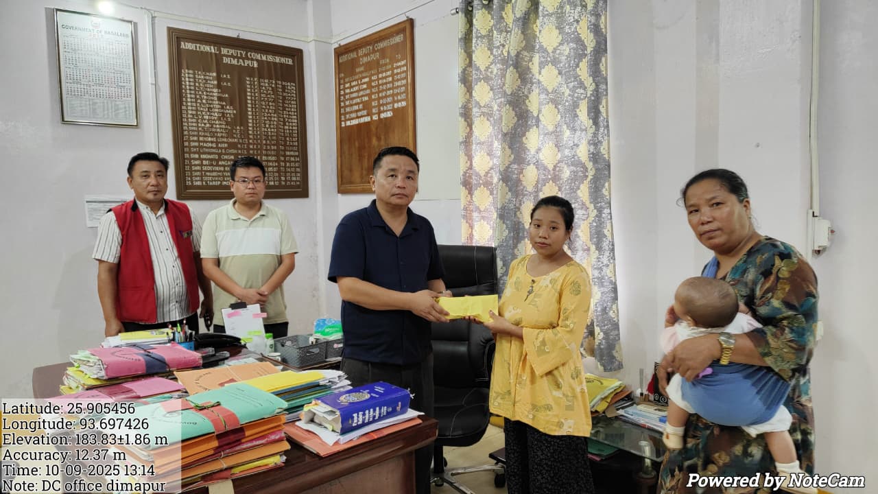 Ex-gratia handed over to next of kin